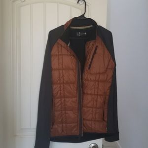 Smart wool zip up lightweight jacket
